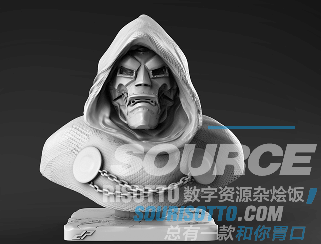 恶棍百强 毁灭博士雕像全景图