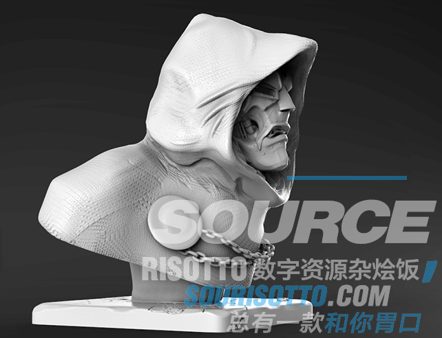 恶棍百强 毁灭博士雕像右侧图