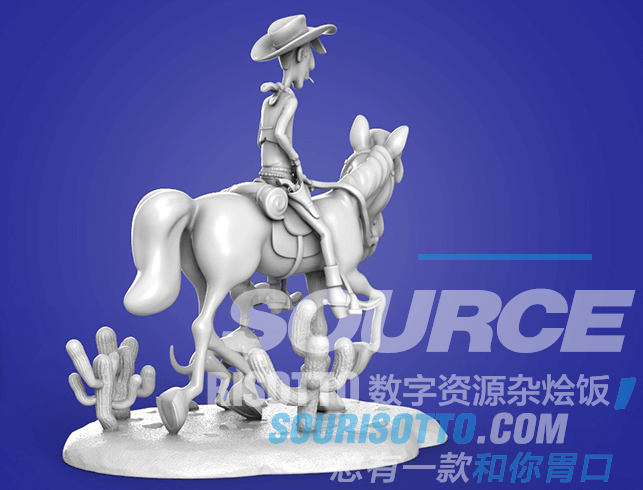 幸运星卢克背部图