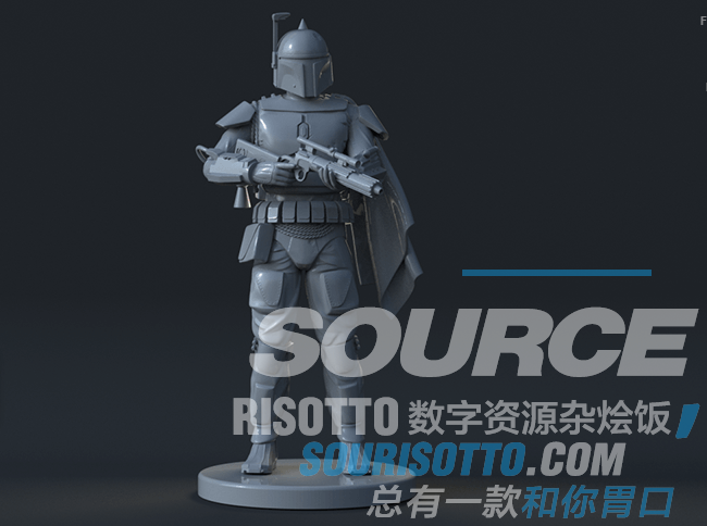 星球大战 波巴·费特全景图